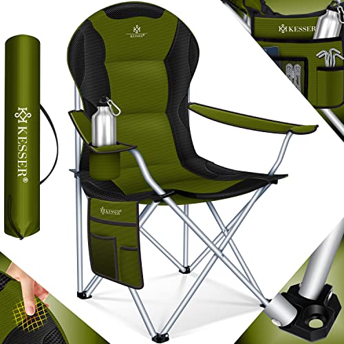 KESSER® Campingstuhl faltbar bis 150 kg...