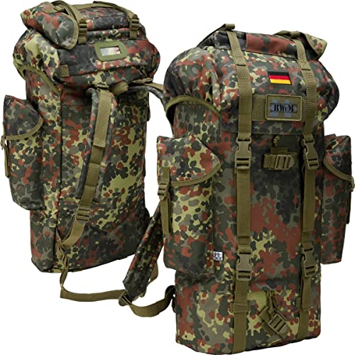BWuM Bundeswehr Kampfrucksack 65L + Patch &...