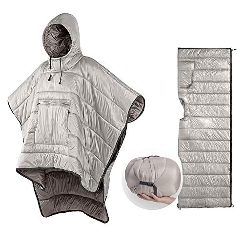 Schlafsack Umhang Winter Camping Poncho...