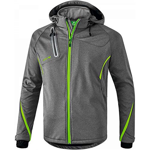 Erima Herren Softshelljacke Function, Grau...