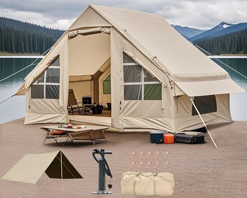 DanCoom Aufblasbares Zelt für Camping, 4-6...