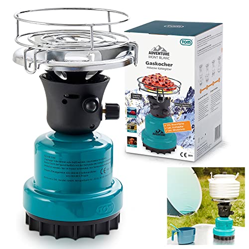 TOM Adventure Gaskocher, Campingkocher – 1...
