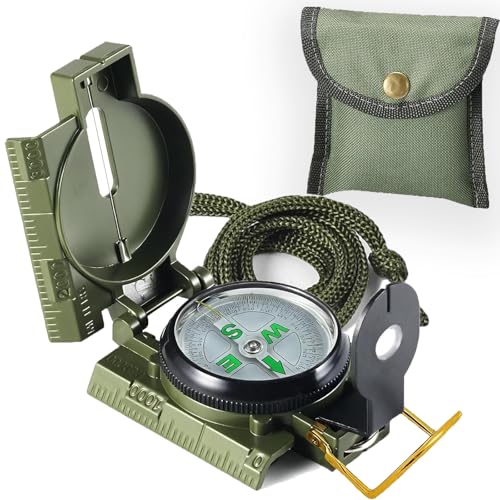 Militär Marschkompass mit Neigungsmesser &...