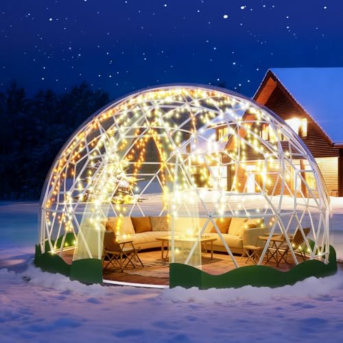 3,6M x 2,2M Gewächshaus Gartenkuppel Igloo...