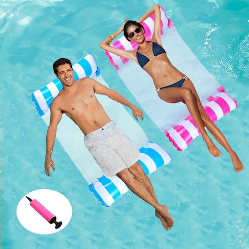Trrrioosy Pool Floats 2 Stück Aufblasbare...
