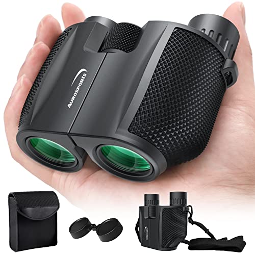 Aurosports 10x25 Kompakt Fernglas Kinder...