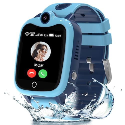 Smartwatch Kinder, 4G Kinder Smartwatch mit...