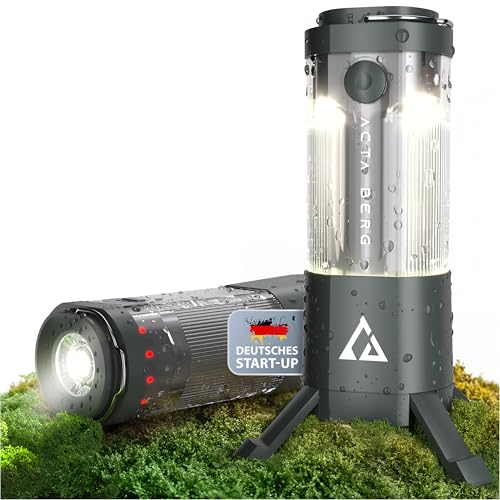 Acta Berg® Campinglampe LED 450 Lumen –...