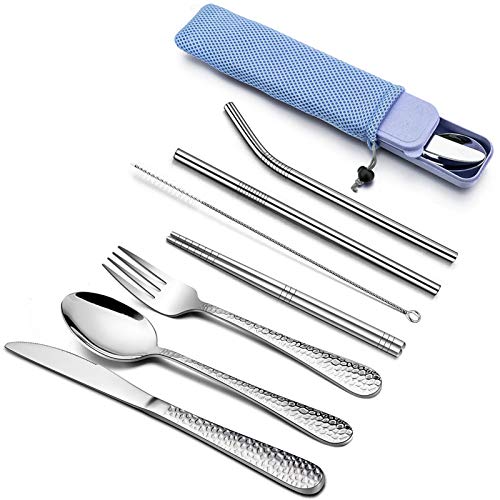 HaWare Campingbesteck, 9-teilig Edelstahl...