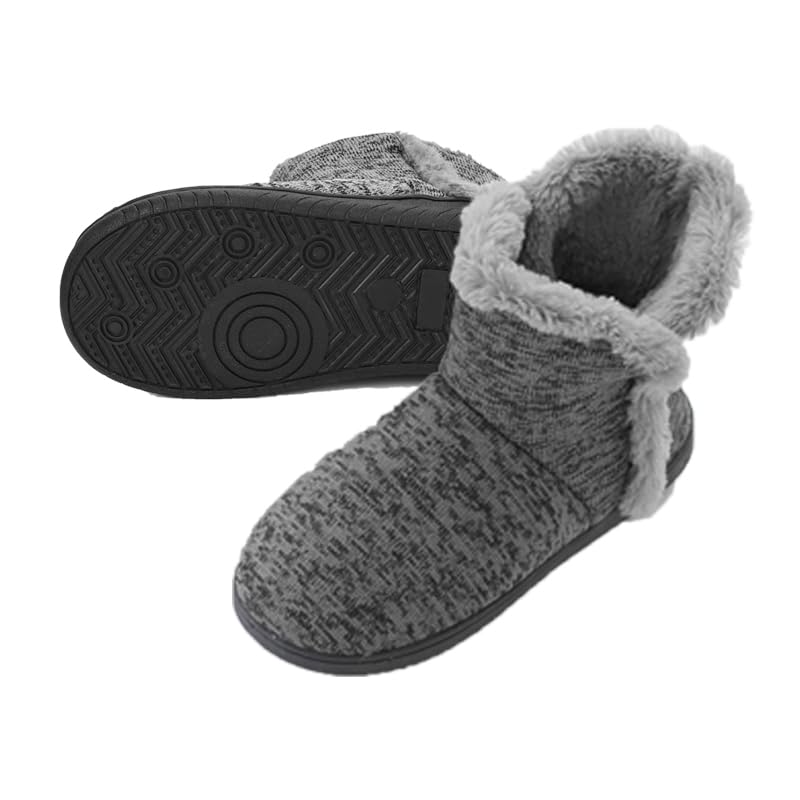 Hausschuhe Winter Pantoffeln Stiefel...