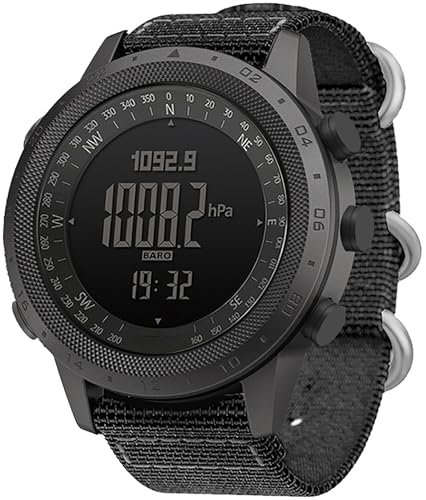 Militär Uhr für Herren mit Kompass...