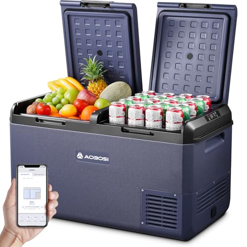 AAOBOSI Kompressor Kühlbox 75L, Kühlbox...