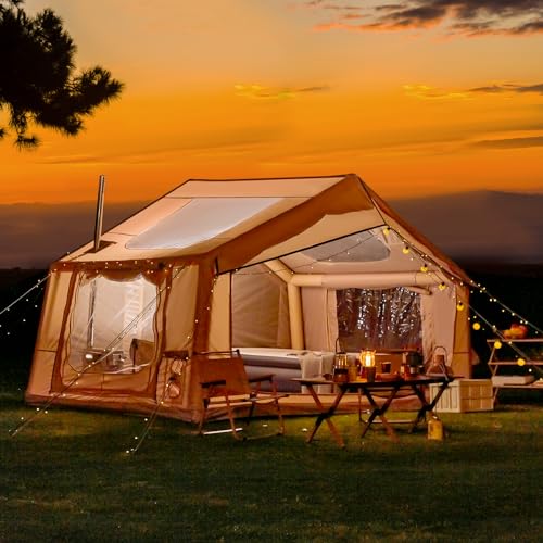 EROMMY aufblasbares Zelt mit großem Vordach,...