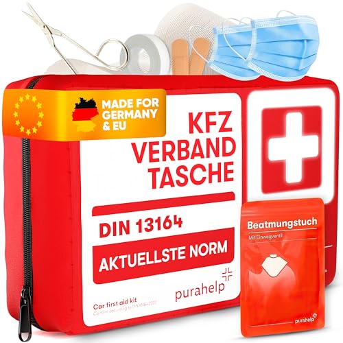 PURAHELP® Erste Hilfe Set Auto inkl....