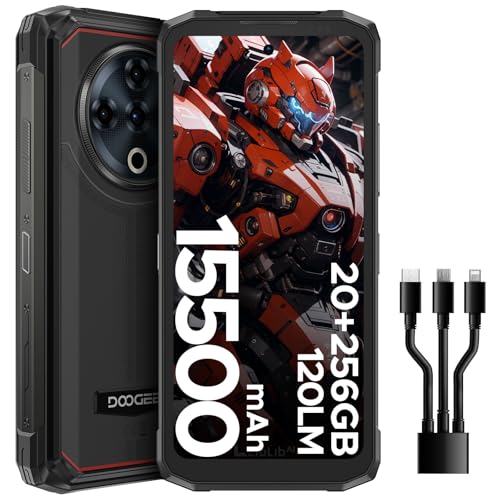 DOOGEE Fire 6 Power Outdoor Handy Ohne...