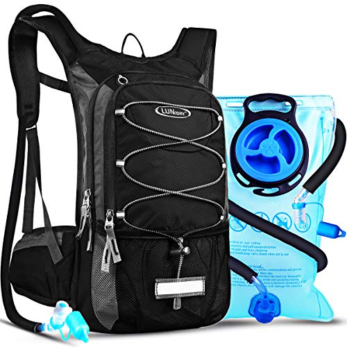 Lunidry Fahrradrucksack mit Trinkblase 3L,...