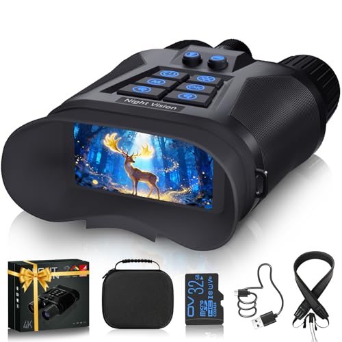 Nachtsichtgerät 4K Nachtsichtfernglas - 3'...