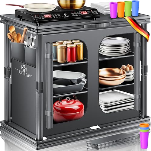 KESSER® Camping Küche faltbar | Outdoor...