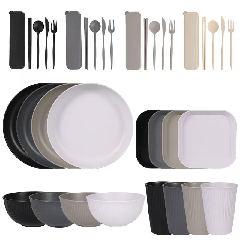 Sagiterra Camping Teller, Picknick Geschirr...