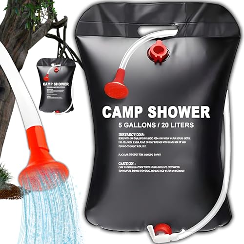 Retoo Campingdusche, 20L / 5 Gallonen,...