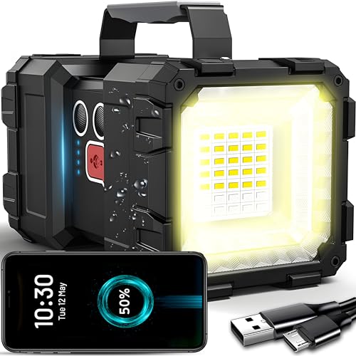 Retoo Handscheinwerfer Led Taschenlampe...