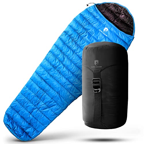 ALPIN LOACKER Leichter Sommer Schlafsack &...
