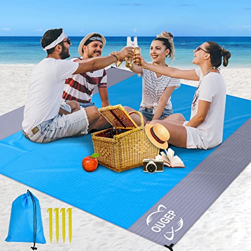 OUGEP Stranddecke Sandfrei, Picknickdecke...