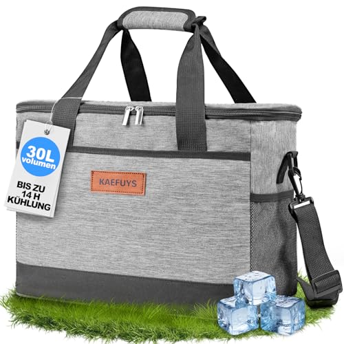 KAEFUYS Kühltasche 30L+14h Kühlung...