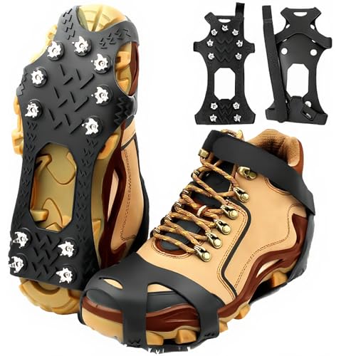 SYNYOUR Steigeisen, Spikes für Schuhe...