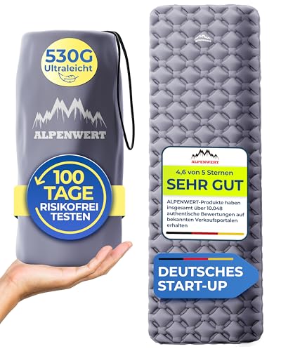 ALPENWERT® Isomatte Outdoor [Kleines...