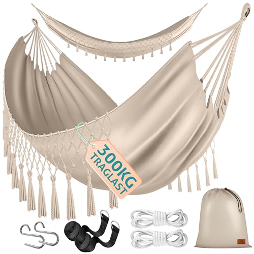 KESSER® Hängematte 320x150 cm belastbar bis...