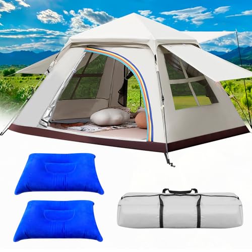 Dibaful Campingzelt für 5-6 Personen Camping...