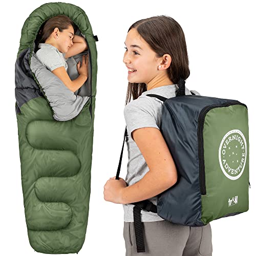 Trail Schlafsack Kinder Mumienschlafsack als...