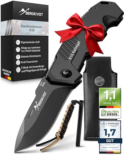 BERGKVIST® K10 Klappmesser (Zweihandmesser)...