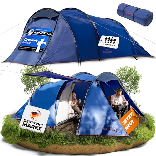 trailvista® Cevedale Zelt für 2 & 4...