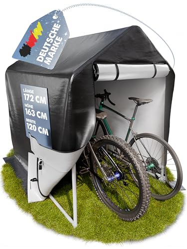 GARLINGO Fahrradgarage | 172 x 163 x 120 cm |...