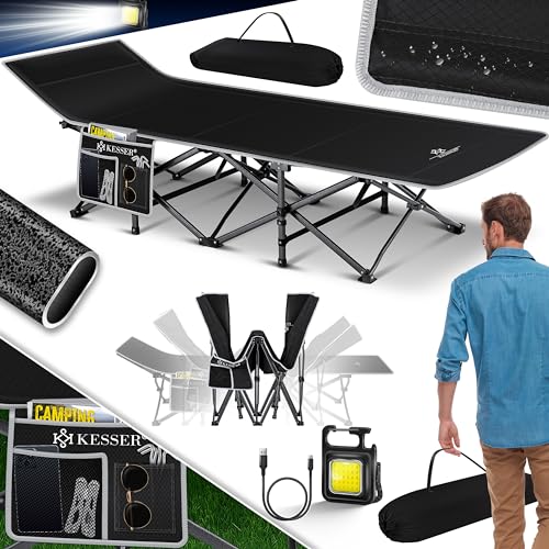 KESSER® Campingbett Feldbett Klappbar...