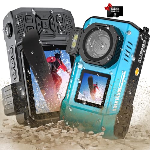 YISENCE Digitalkamera, 8K Unterwasserkamera,...