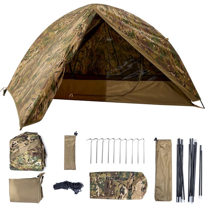 FREE SOLDIER Campingzelt Outdoor...