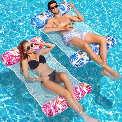 Amteker Luftmatratze Pool XL, 2 Stück...