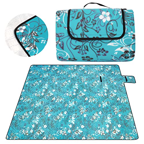DICLLY Picknickdecke 200x200cm,Campingdecke...