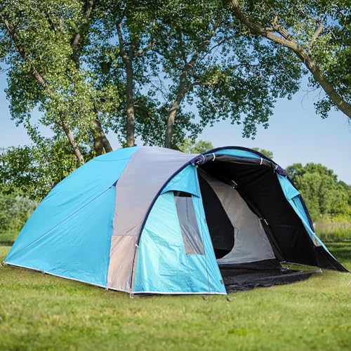 BlueWood Camping Zelt 3-4 Personen,...