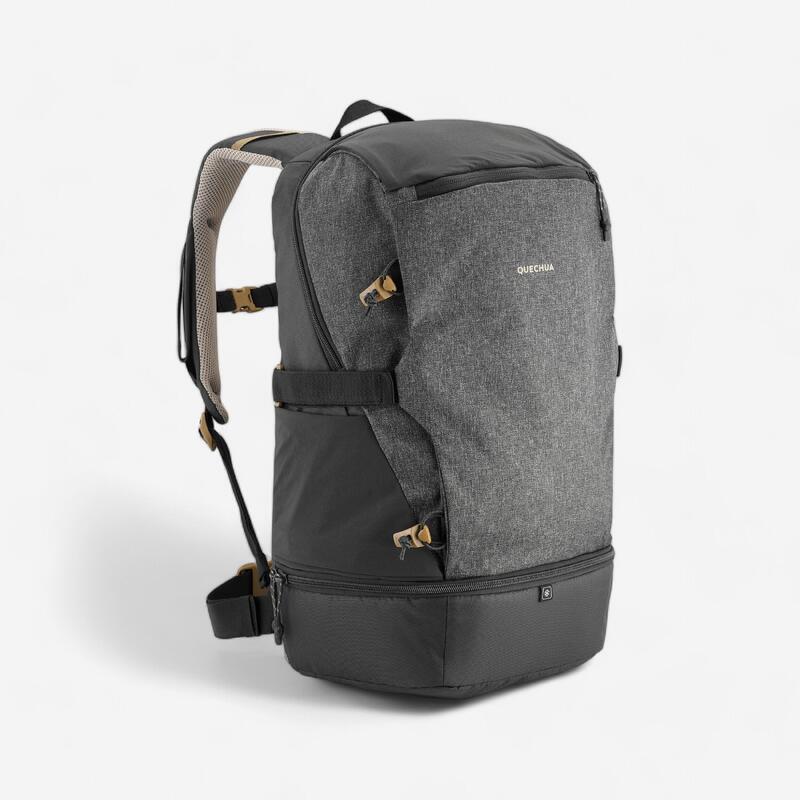 Quechua Wanderrucksack isolierend Arpenaz 500 Ice 30 l grau