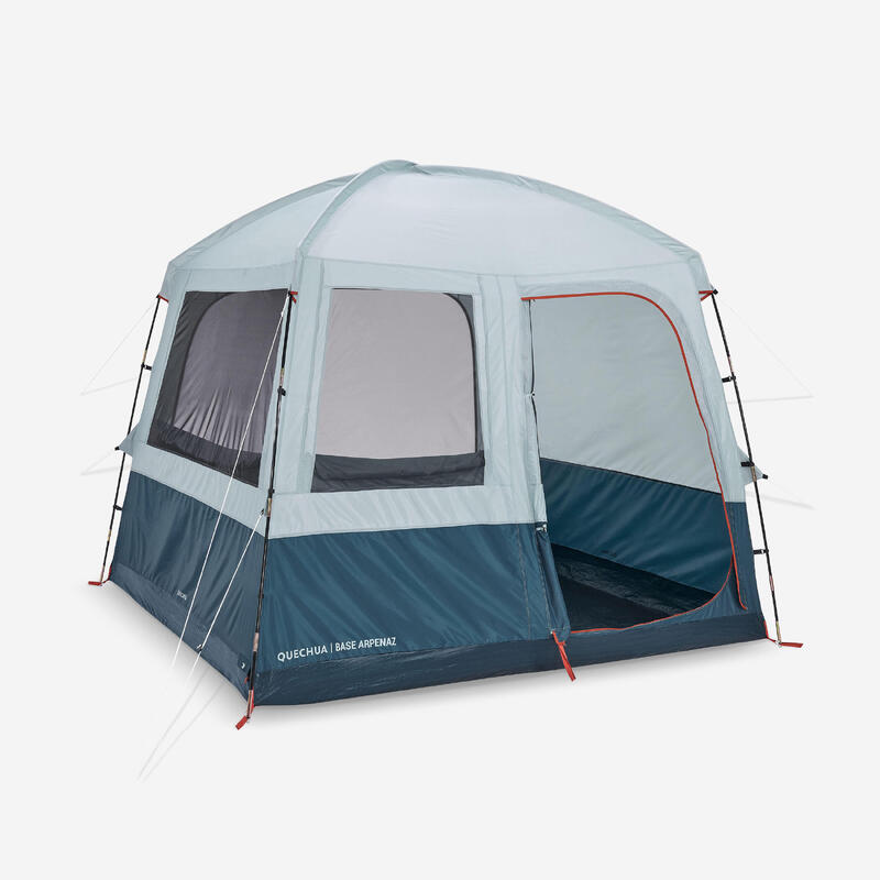 Quechua Aufenthaltszelt Stangenaufbau Arpenaz Base für 6 Personen