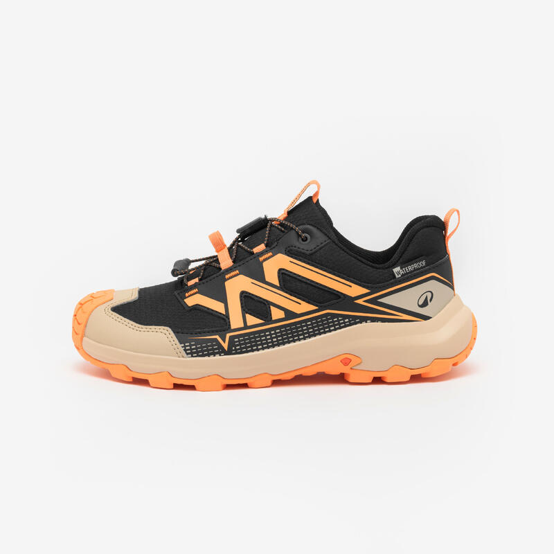Quechua Wanderschuhe Kinder Gr. 35 bis 38 Schnürung wasserdicht Crossrock