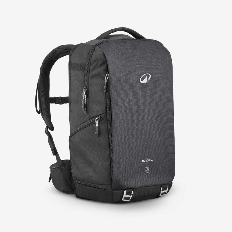 Quechua Wanderrucksack Fotoapparat Explorer 900 Focus 30 l grau