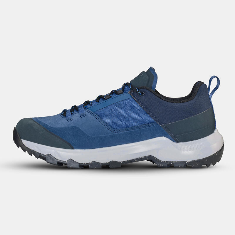 Quechua Wanderschuhe Herren wasserdicht Bergwandern MH500 blau