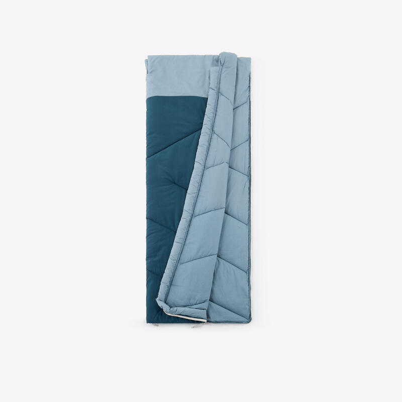 Quechua Camping-Schlafsack aus Baumwolle Ultim Comfort 10 Grad